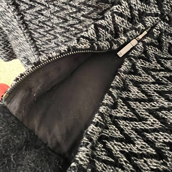 Chanel from Metropolis collection gray black coat size 40 - Picture 9 of 14